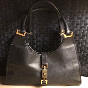 Vintage Gucci Jackie Shoulder Leather Bag